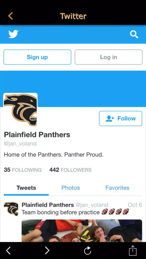Plainfield Panthers Athletics應用截圖
