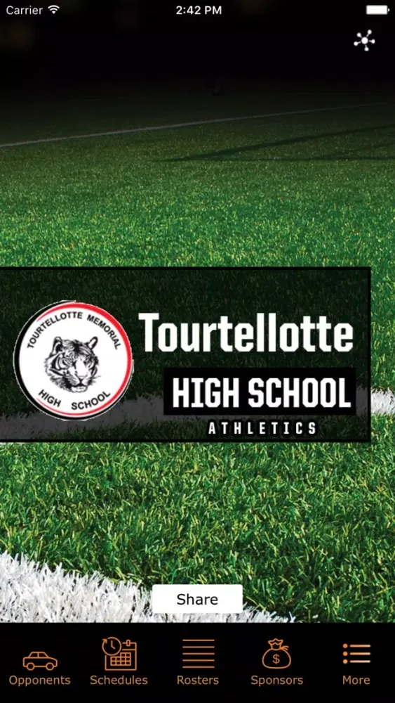 Capturas de pantalla de Tourtellotte Tigers Athletics