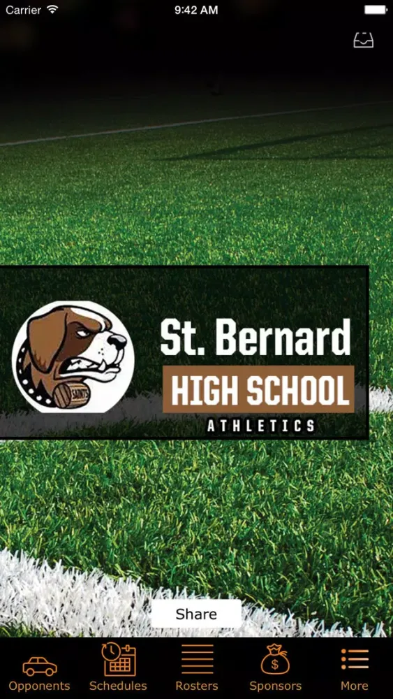 Tangkapan layar Saint Bernard Saints