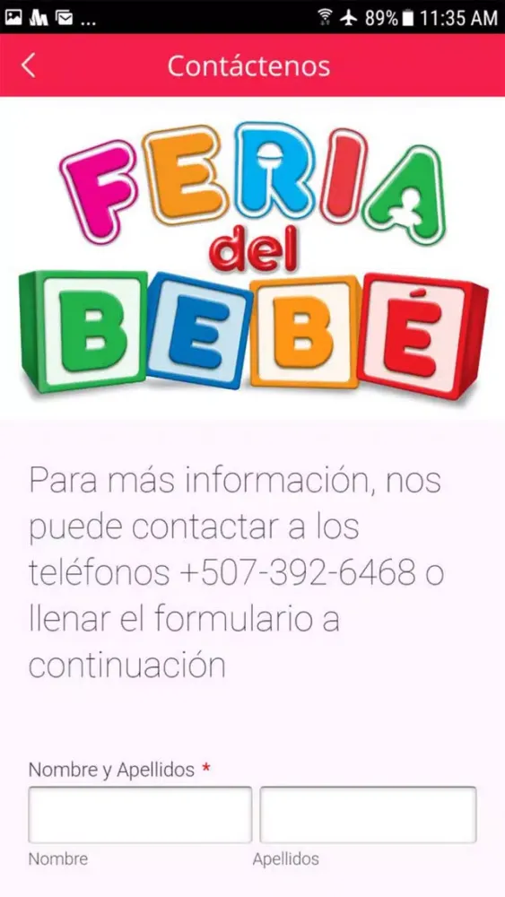 Скриншоты feriadelbebe