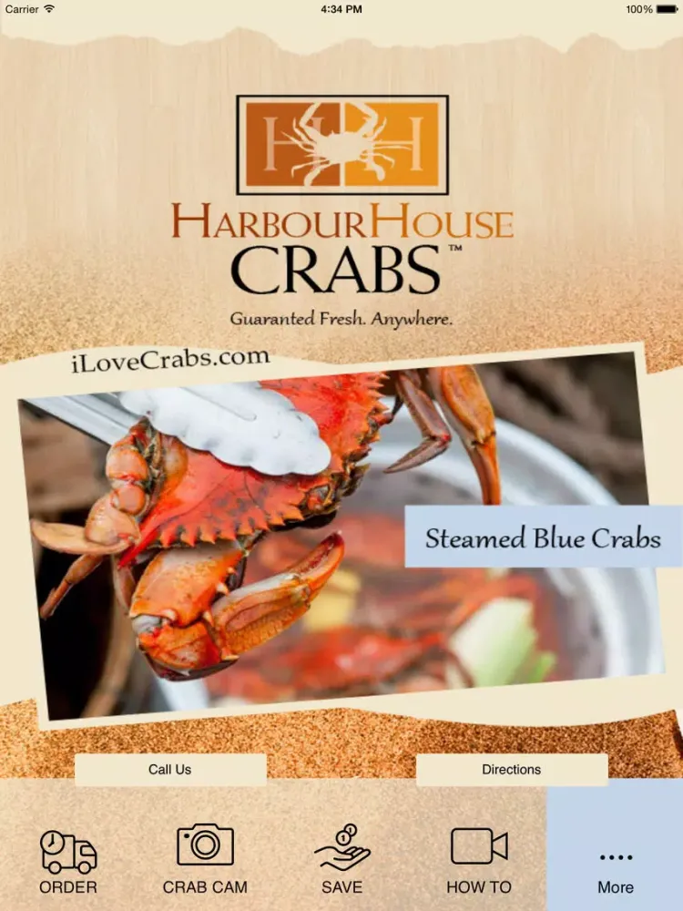 Harbour House Crabs iPad  Screenshots