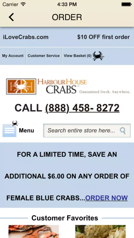 Harbour House Crabs Screenshots