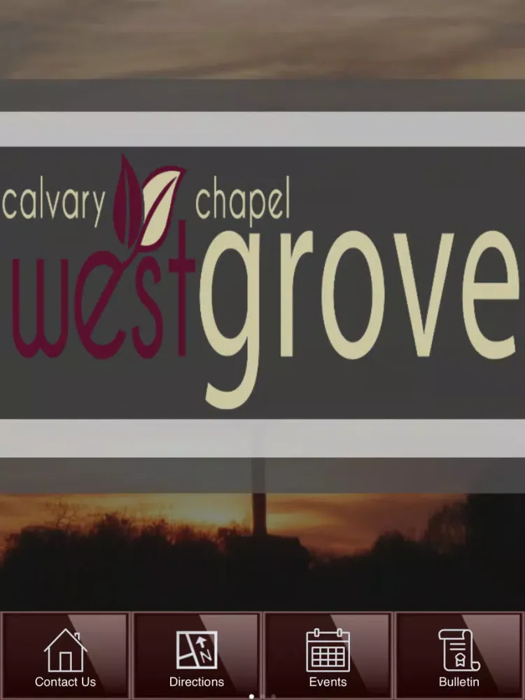 Calvary Chapel WestGrove iPad  Screenshots