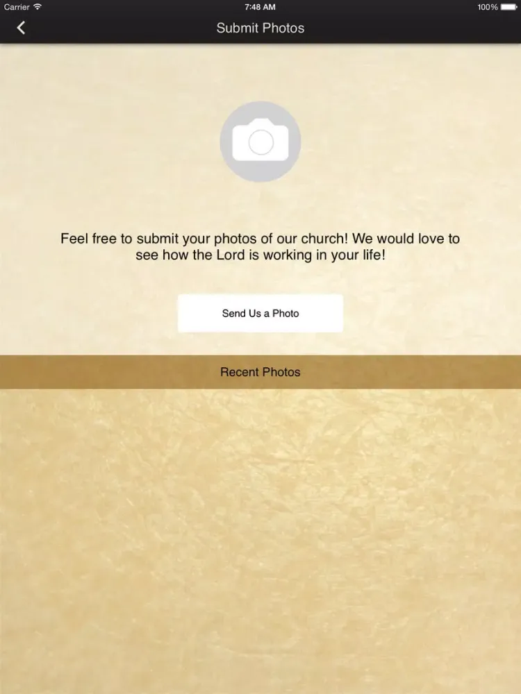 Refuge Temple Church iPad  Screenshots