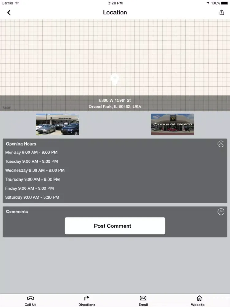 Lexus of Orland iPad 應用截圖