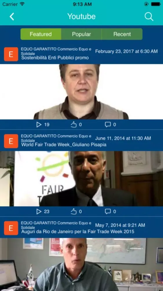 Captures d'écran de EquoApp