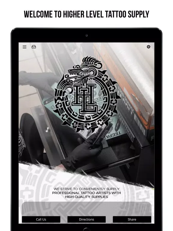 Capturas de pantalla de Higher Level Tattoo Supply Co. iPad 