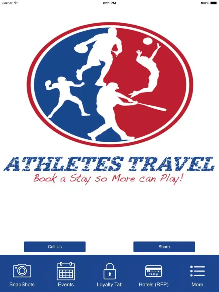 Captures d'écran de AthletesTravels iPad 