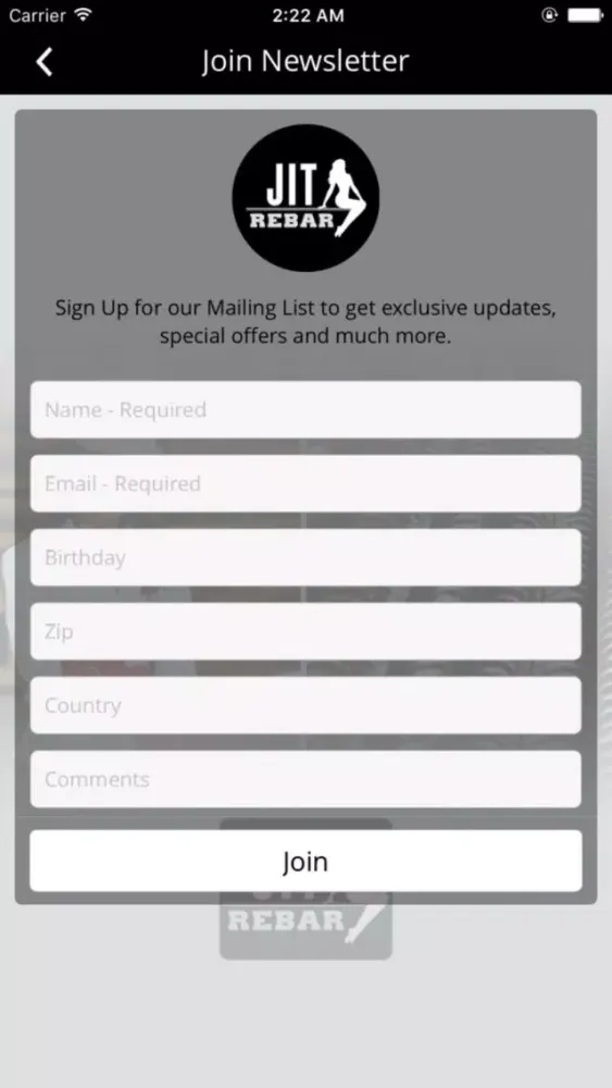 Just in Time Rebar应用截图