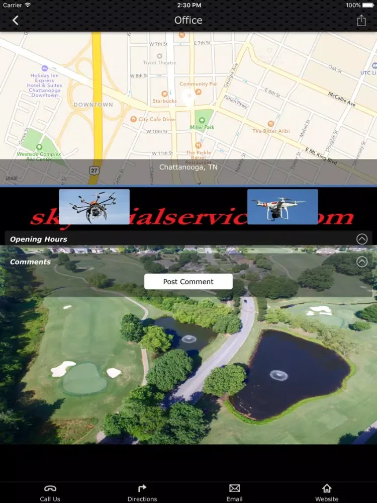Sky Aerial Services iPad 应用截图