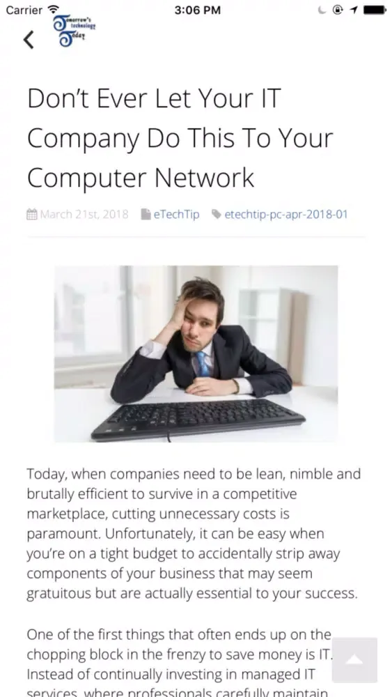 Tomorrow's Technology Today应用截图