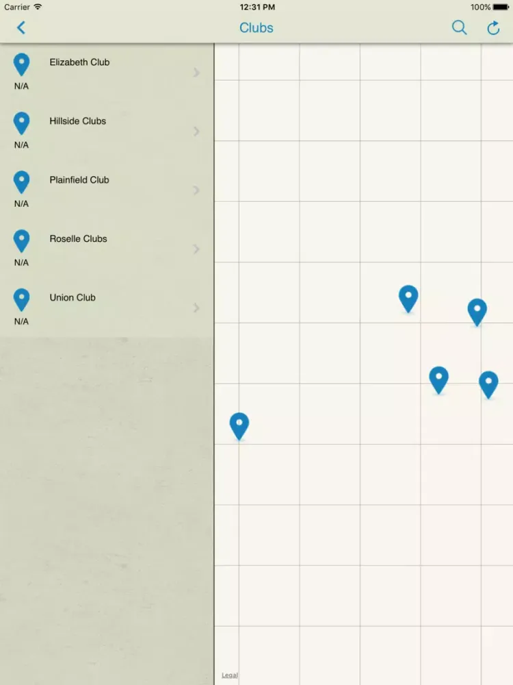 Tangkapan layar Boys & Girls Clubs of Union County iPad 
