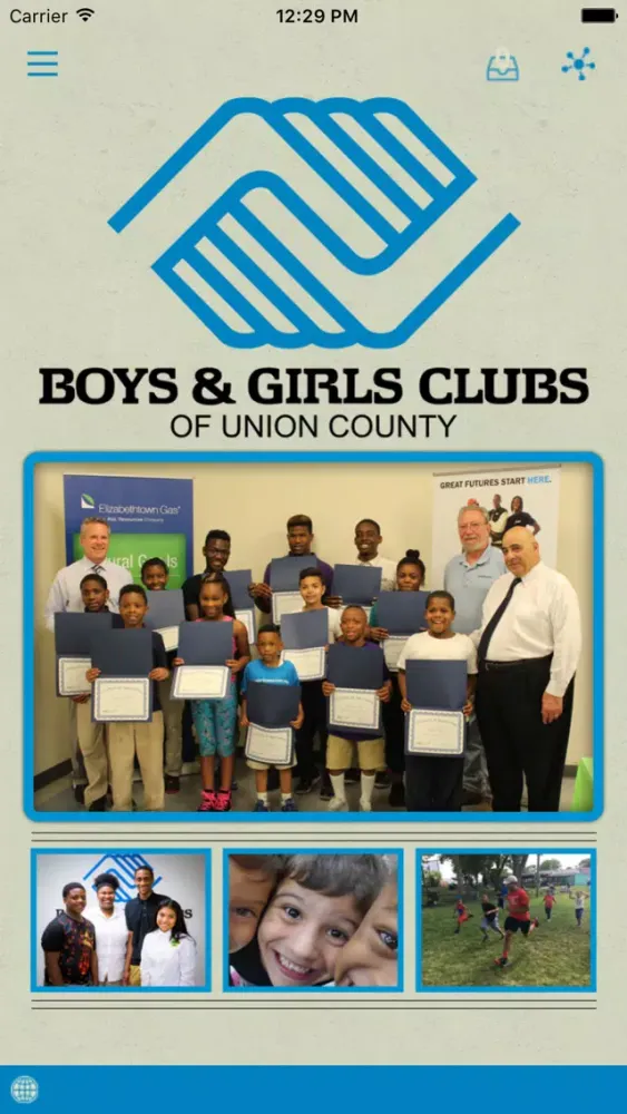 Tangkapan layar Boys & Girls Clubs of Union County
