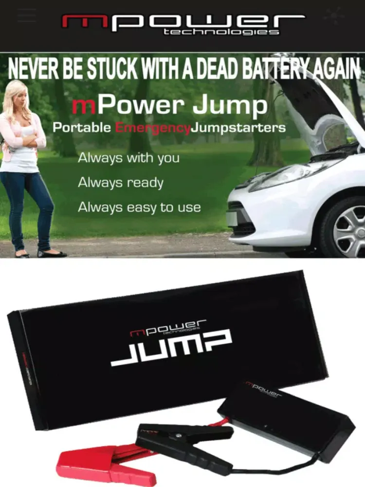 mPower Technologies - Emergency Jumpstarters iPad  سکرین شاٹس