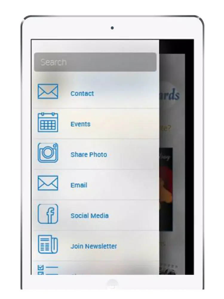 ภาพหน้าจอของ My Greeting Cards iPad 