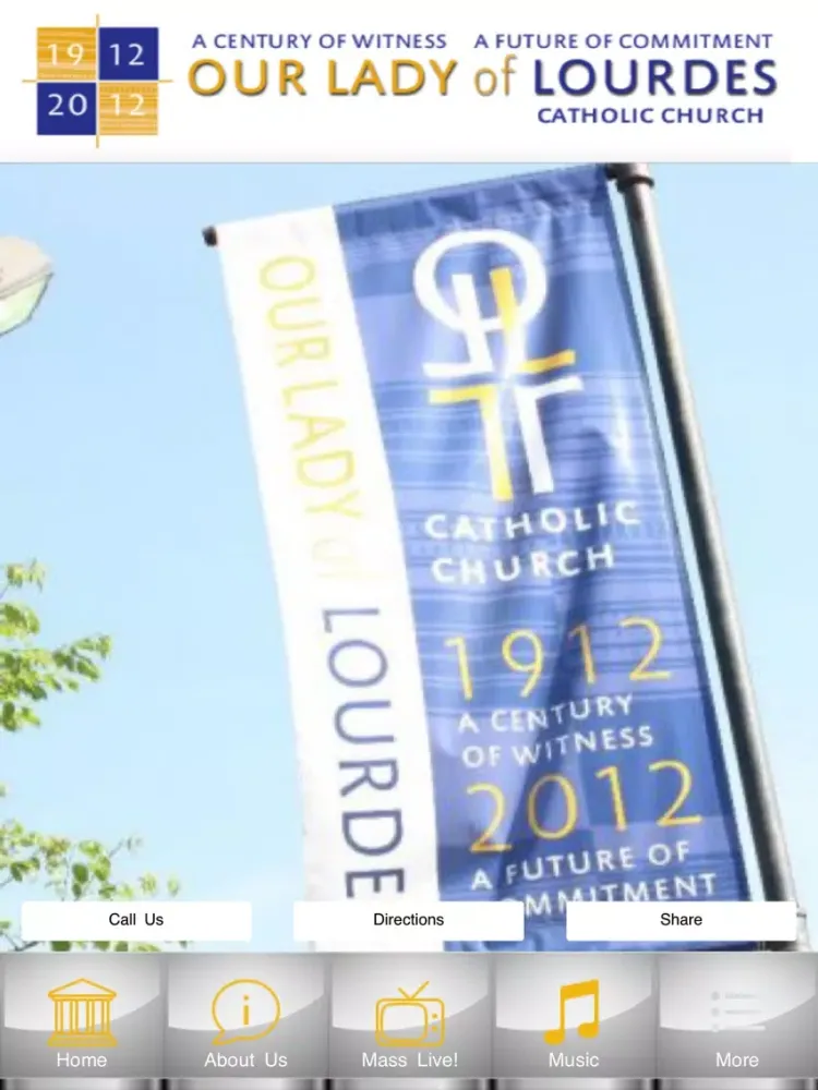 Capturas de pantalla de Our Lady of Lourdes Atlanta iPad 