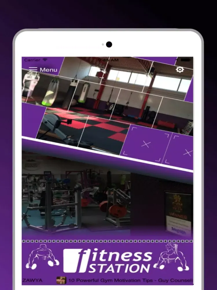 The Fitness Station iPad  Screenshots