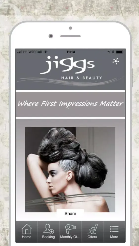Capturas de pantalla de Jiggs Hair & Beauty