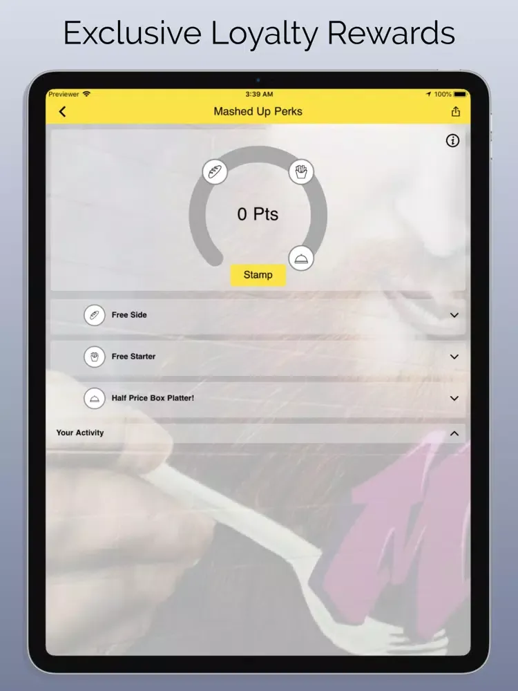 Tangkapan layar Mashed Up iPad 