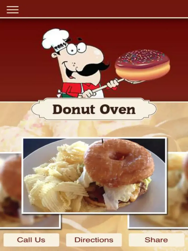 Donut Oven PW iPad 应用截图