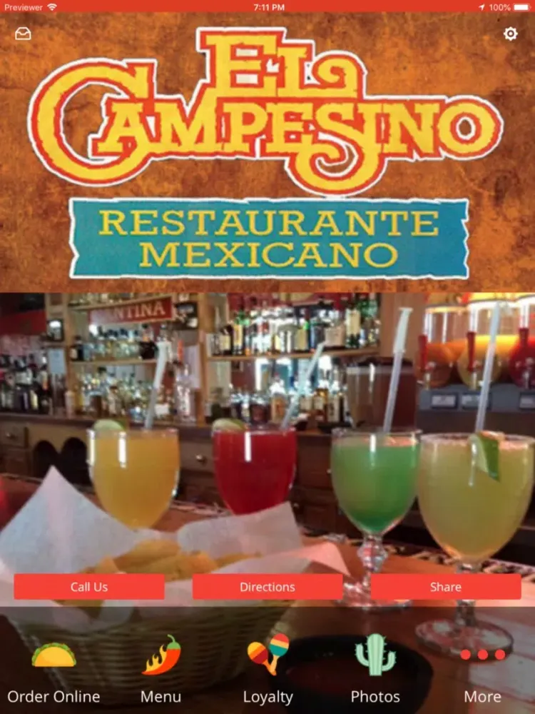 Capturas de pantalla de El Campesino iPad 