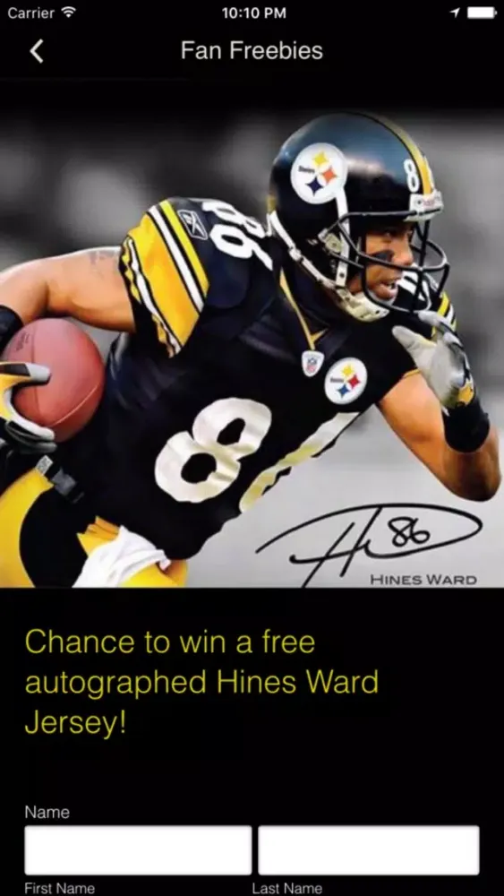 Hines Ward स्क्रीनशॉट