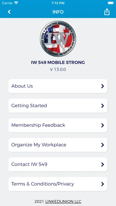 ภาพหน้าจอของ Iron Workers Local 549