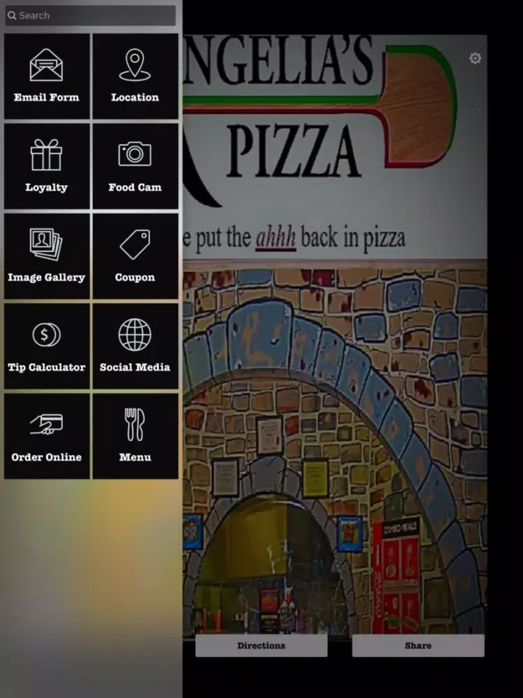Screenshot di Angelias Pizza iPad 