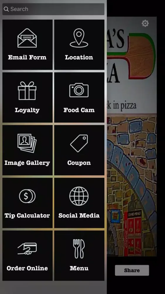 Screenshot di Angelias Pizza