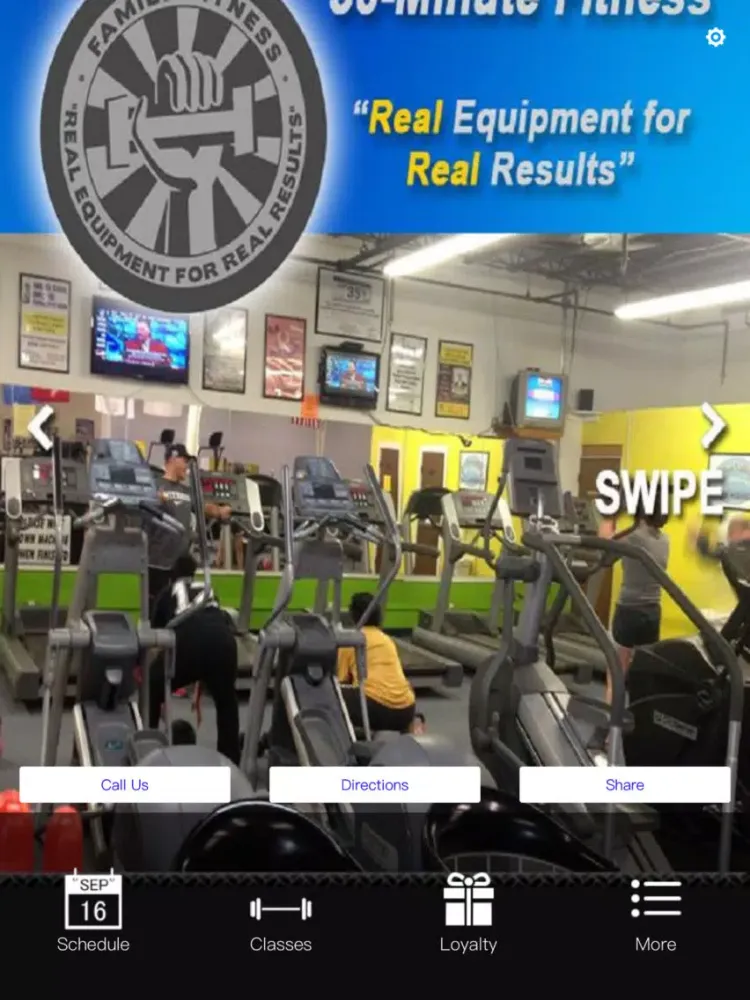 Скриншоты Quick Fit Gym - Weirton iPad 