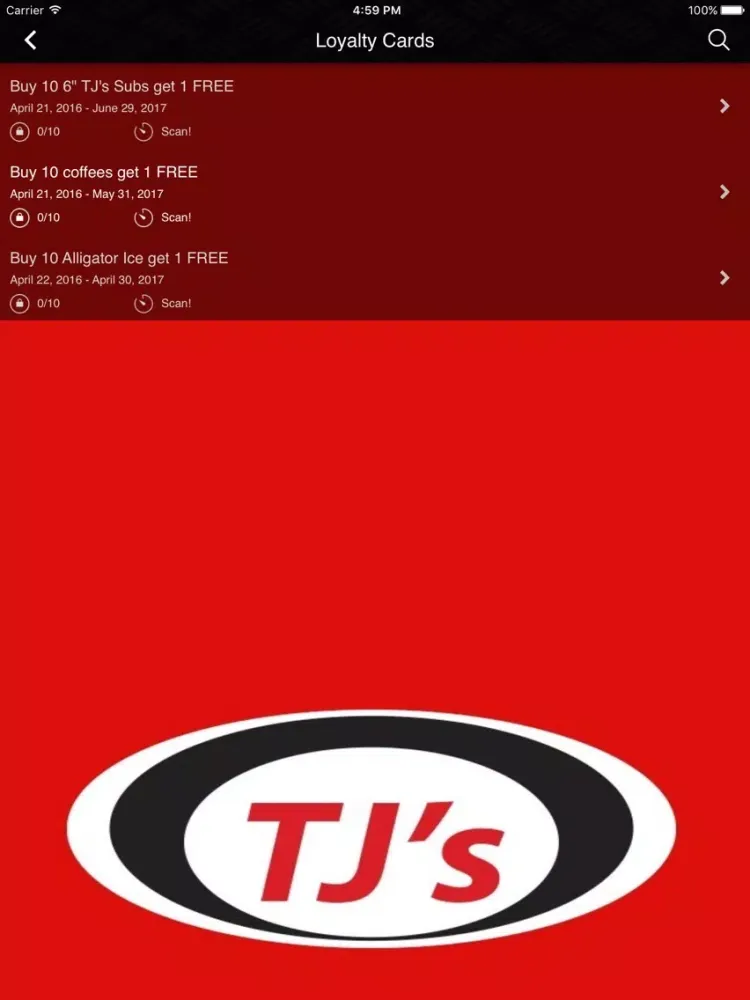 صور TJ's Deli Mart iPad 