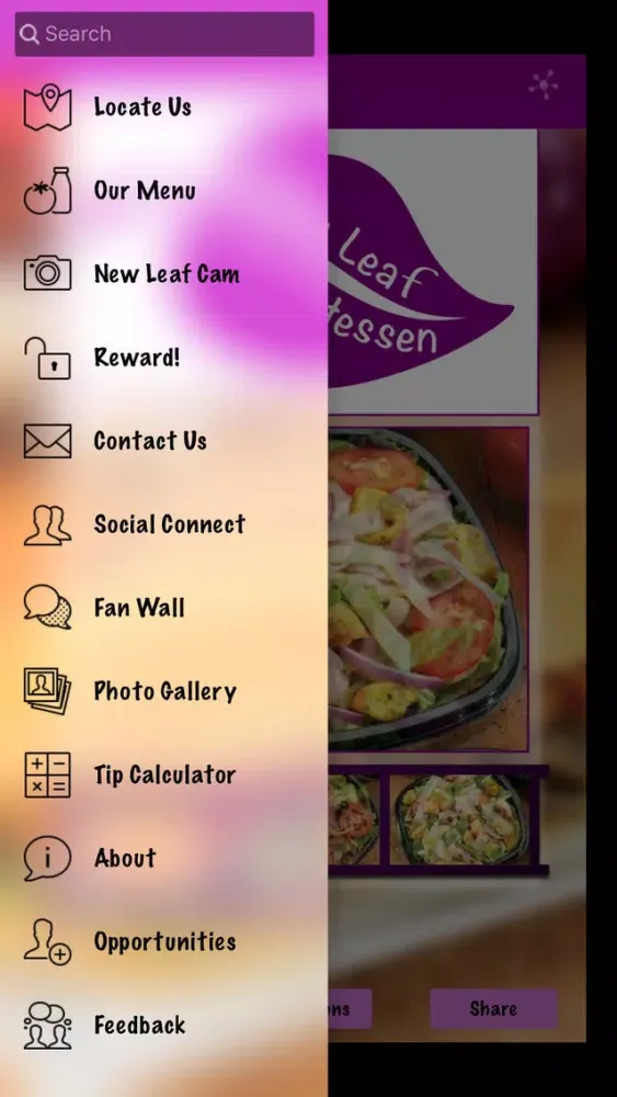 Tangkapan layar New Leaf Deli