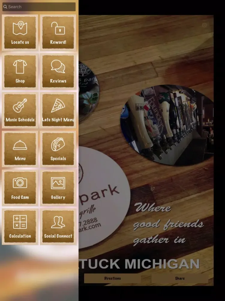 Скриншоты Wicks Park Bar & Grille iPad 