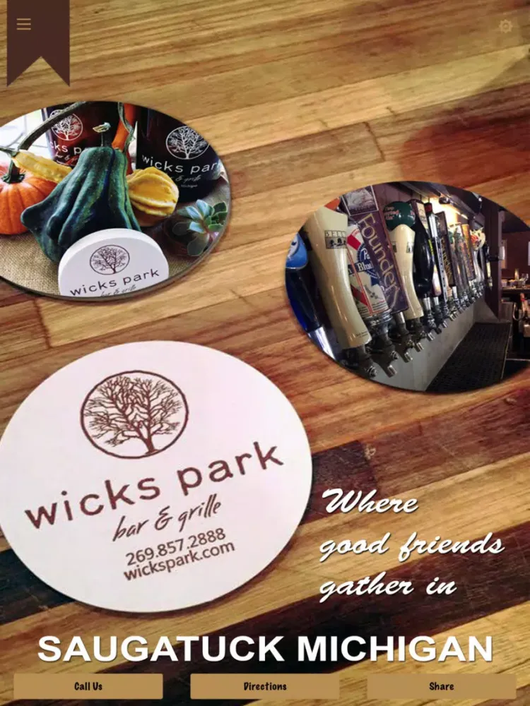 Скриншоты Wicks Park Bar & Grille iPad 