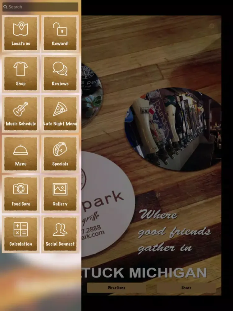 Скриншоты Wicks Park Bar & Grille iPad 
