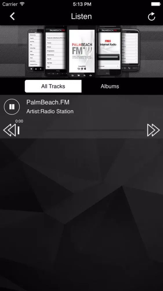 Capturas de pantalla de PalmBeach.FM