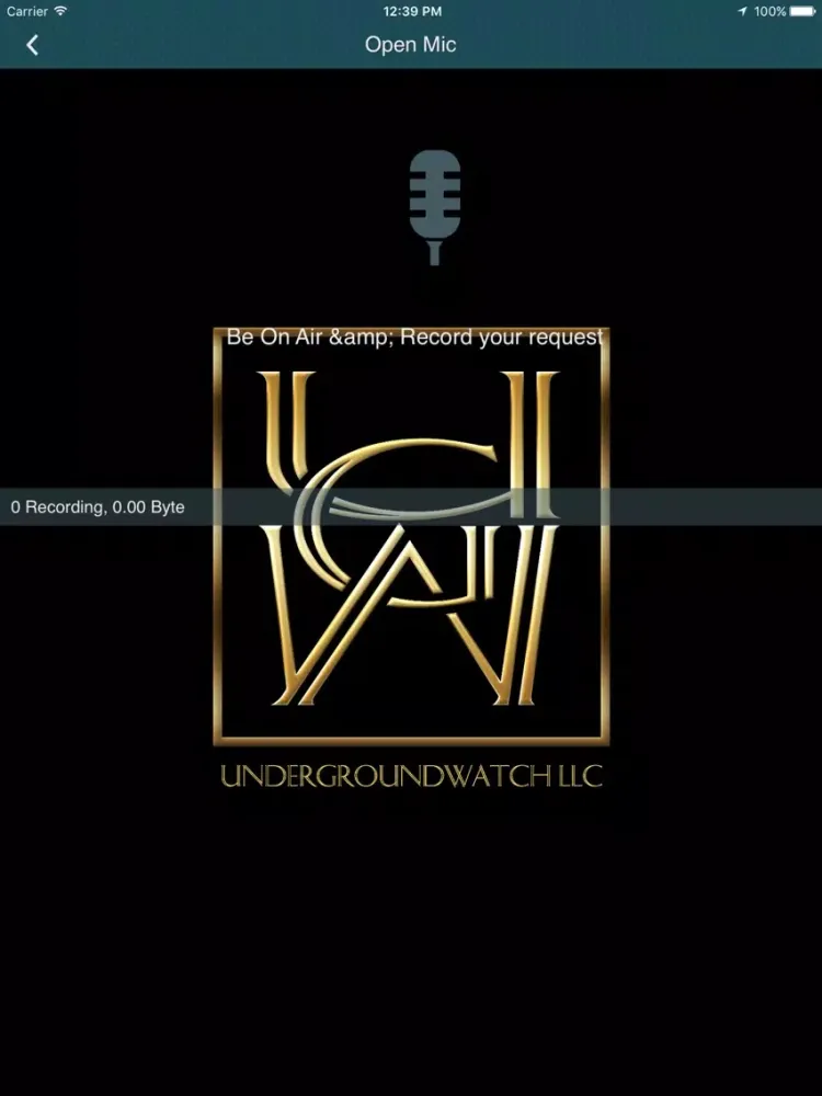 ugwfm iPad  Screenshots