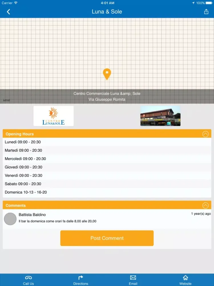 Capturas de pantalla de Centro Luna e Sole iPad 