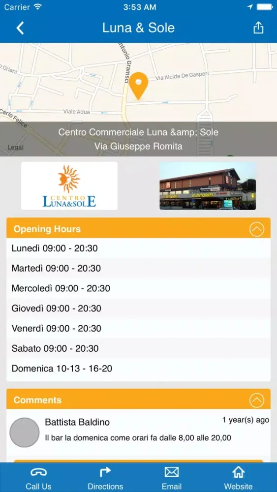 Capturas de pantalla de Centro Luna e Sole
