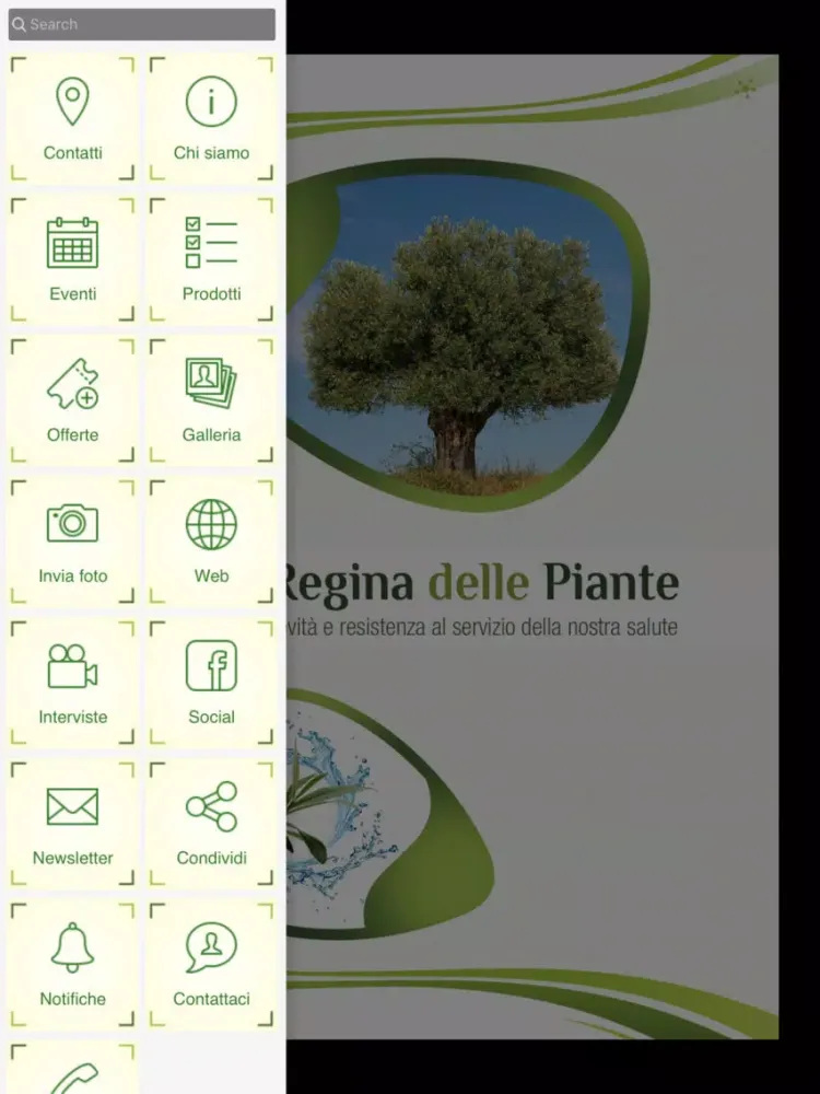 Olivo Life iPad  سکرین شاٹس