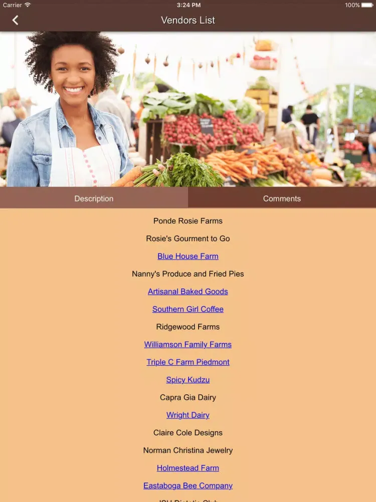 Anniston Downtown Market iPad  스크린샷