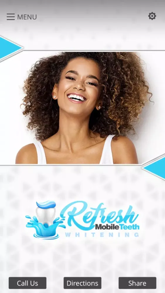 Refresh Mobile Teeth Whitening স্ক্রিনশট