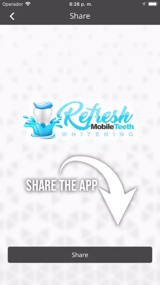 Refresh Mobile Teeth Whitening স্ক্রিনশট