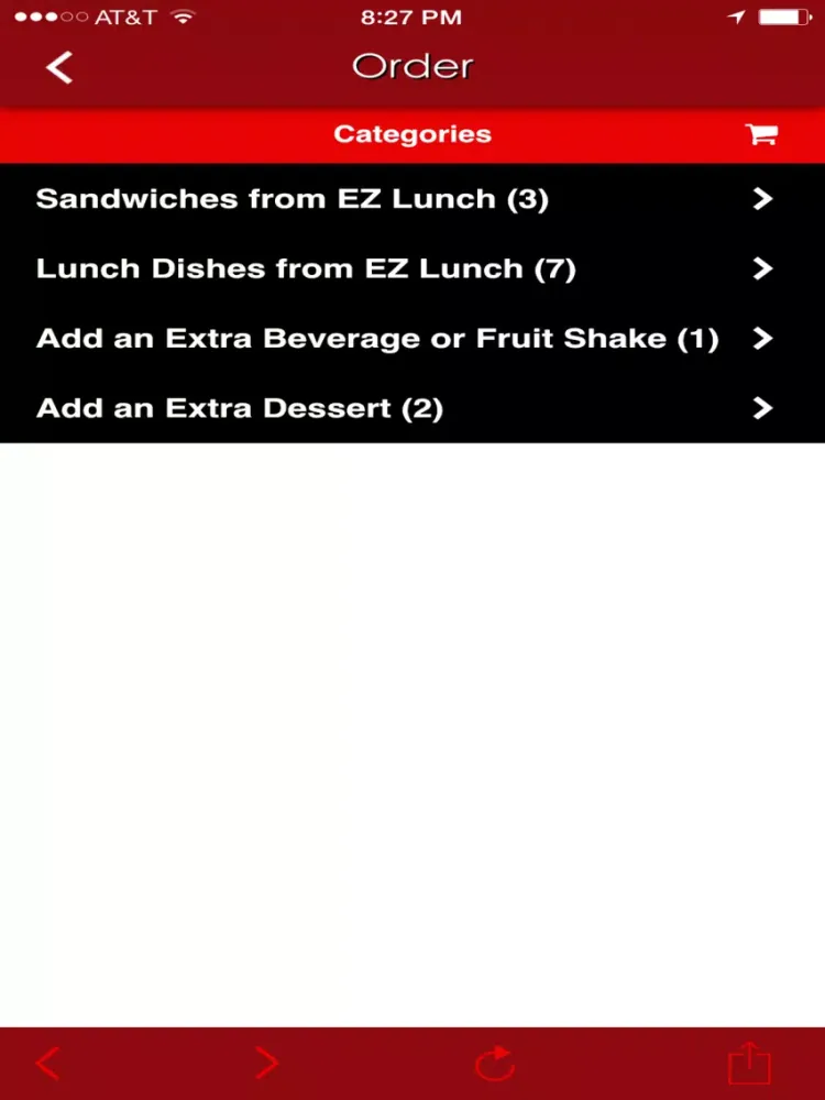 Screenshot di EZ Lunch iPad 