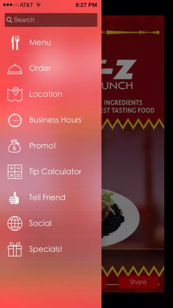 Screenshot di EZ Lunch