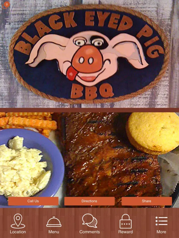 BlackEyedPigBBQ iPad  سکرین شاٹس