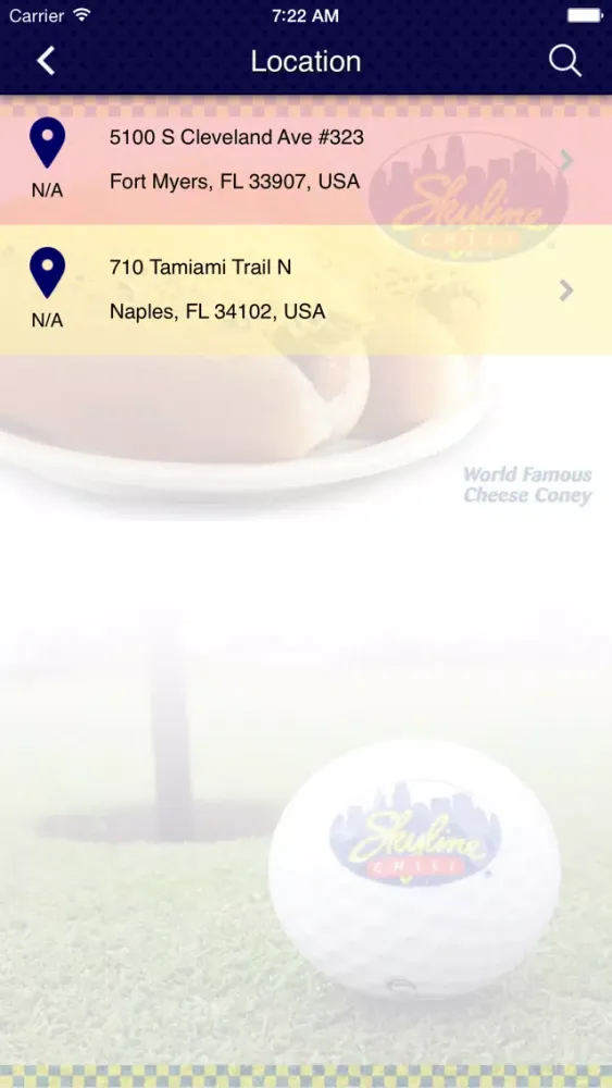 SkylineChili Florida スクリーンショット