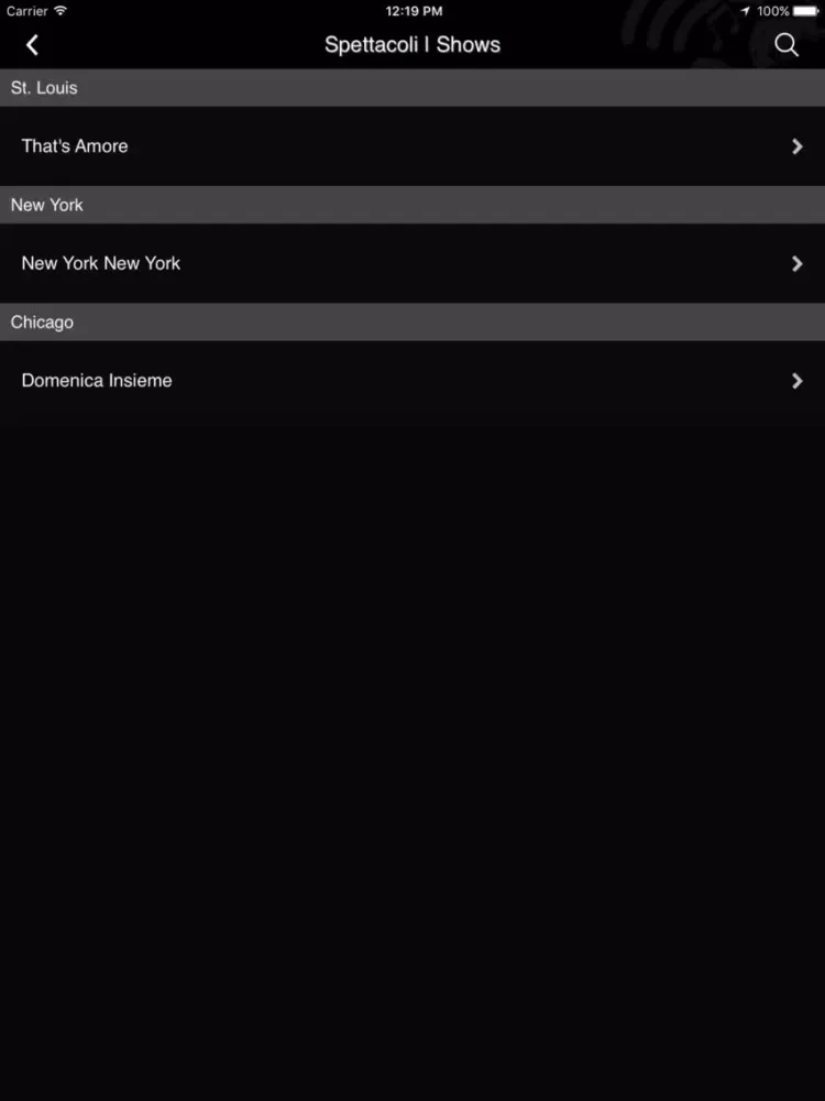 CiaoSTL iPad  Screenshots