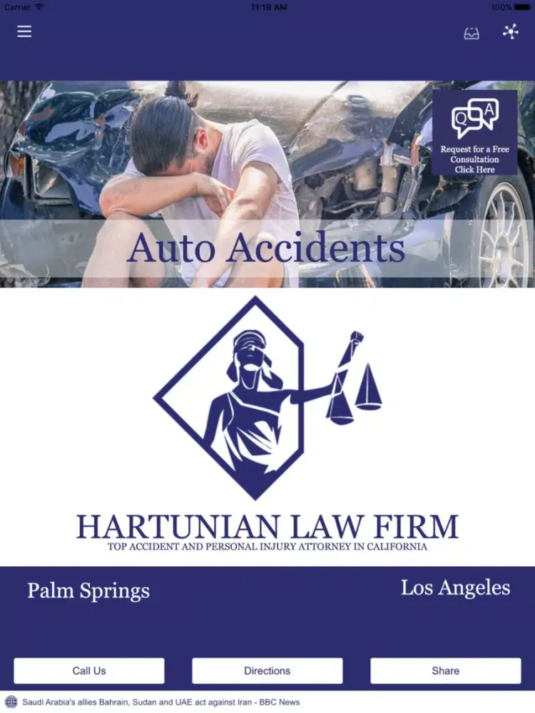 Hartunian Law iPad  স্ক্রিনশট