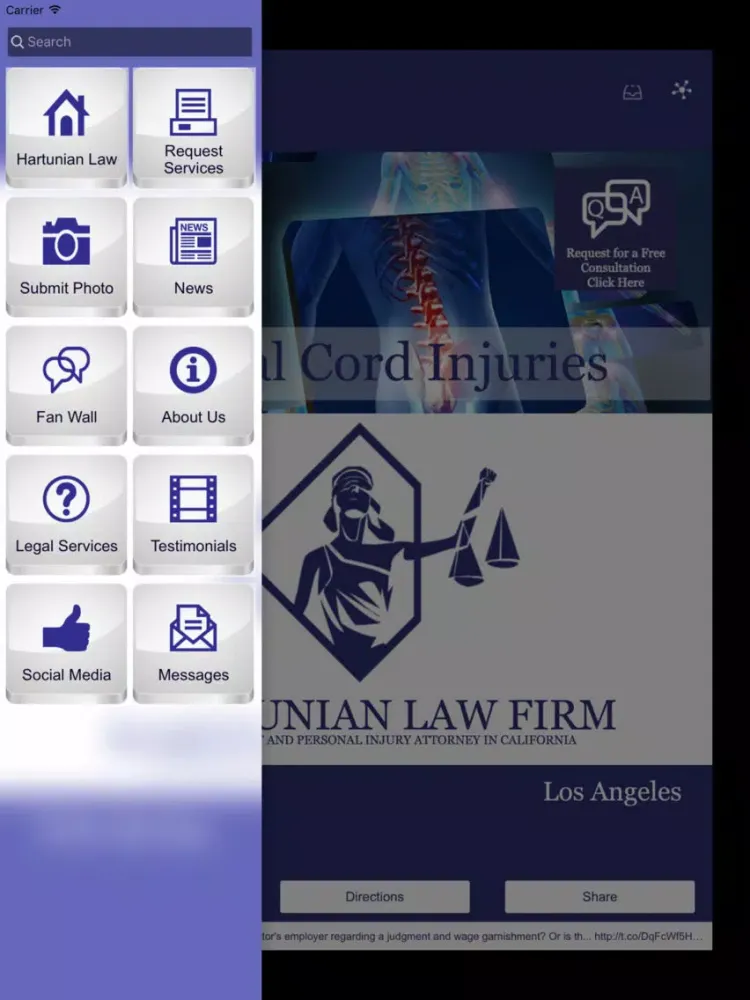 Hartunian Law iPad  স্ক্রিনশট